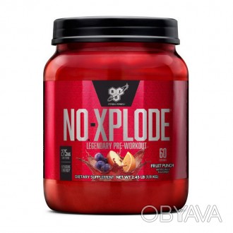 Формула BSN NO-Xplode Pre-Workout Igniter содержит улучшенную энергетическую сме. . фото 1