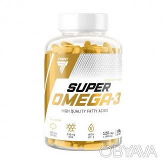 Super Omega-3 with Vit. E (120 caps) от Польского производителяSuper Omega-3 wit. . фото 1