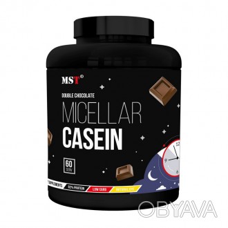 Micellar Casein (1,8 kg, double chocolate) для настоящих ценителей сырой казеина. . фото 1