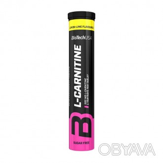 BioTech Effervescent L-Carnitine представляет собой продукт в форме шипучих табл. . фото 1