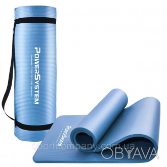 Килимок для фітнесу і йоги Power System PS-4017 FITNESS-YOGA MAT 
Якісний і міцн. . фото 1