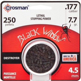 Пули Crosman Black Widow кал.4,5
Точные пули для пневматических пистолетов и вин. . фото 2