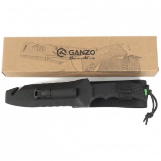 
Нож Ganzo G8012V2-BK Black (G8012V2-BK) с Paracord
Производитель позиционирует . . фото 8