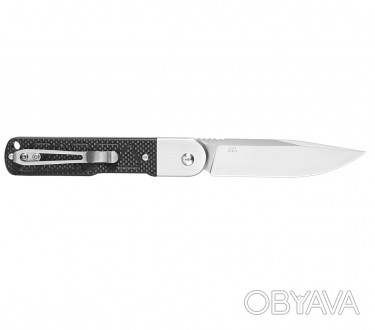 Нож складной черный Ganzo G767-BK
 
Складной нож Ganzo G767-BK — это универсальн. . фото 1