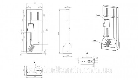 Комплект камінних аксесуарів SAVEN Set зі сталі чорного кольору &mdash; це елегантний . . фото 7