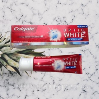 Описание 
Зубная паста отбеливающая 
Нова відбілююча зубна паста Colgate Optic W. . фото 3
