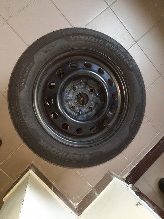 Диски R15 W6 PCD4x114.3 ET45 DIA56.6 Black 2019 року.
Шини Hankook Ventus Prime. . фото 12