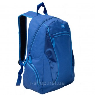 Легкий і місткий рюкзак Semi Line 18 Blue обладнаний вставками тканини з відблис. . фото 3