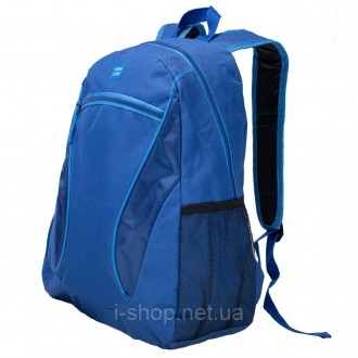 Легкий і місткий рюкзак Semi Line 18 Blue обладнаний вставками тканини з відблис. . фото 2