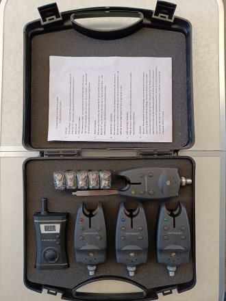 Комплект простих і надійних сигналізаторів клювання. Включає 4 сигналізаторів + . . фото 2