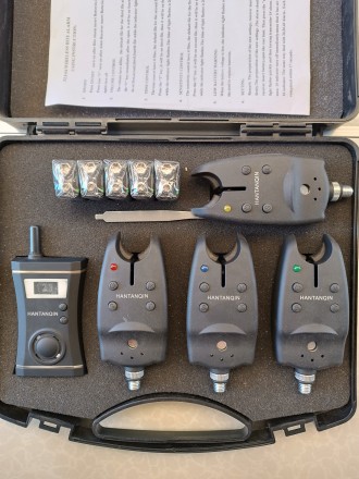 Комплект простих і надійних сигналізаторів клювання. Включає 4 сигналізаторів + . . фото 3