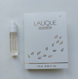 Продам новую женскую парфюмированную воду Lalique Eau De Parfum Lalique (пробник. . фото 2