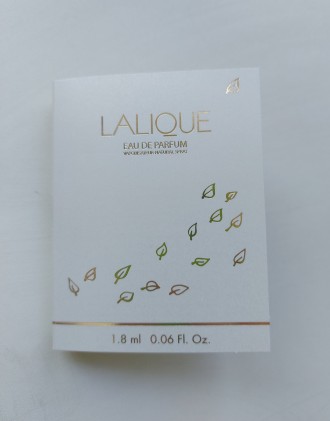Продам новую женскую парфюмированную воду Lalique Eau De Parfum Lalique (пробник. . фото 5
