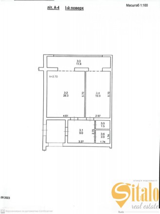Продаж 1-кімнатної квартири покращеного планування на 1/4 поверсі у новобудові Ж. . фото 5
