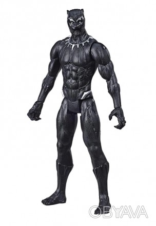 Игровая фигурка супергерой Черная Пантера 30 см Hasbro.
Руки, ноги, кисти, голов. . фото 1