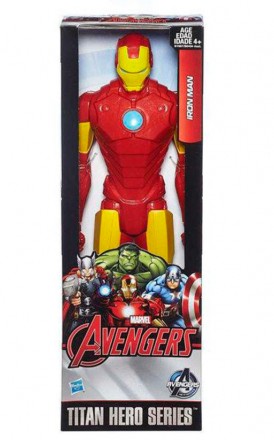 Игровая фигурка супергерой Железный Человек серия Титаны 30 см Hasbro.
Руки, ног. . фото 3