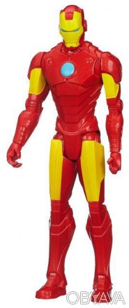 Игровая фигурка супергерой Железный Человек серия Титаны 30 см Hasbro.
Руки, ног. . фото 1