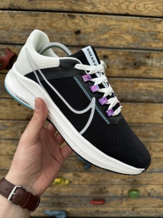 
 
 Кросівки Nike Air Zoom Pegasus (чорно-білі)
40 (25.5 см (бирка 41))	
41 (26 . . фото 4