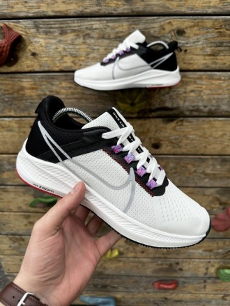 
 
 Кросівки Nike Air Zoom Pegasus (біло-чорні)
40 (25.5 см (бирка 41))	
41 (26 . . фото 2