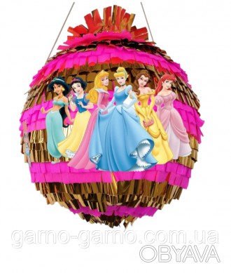 Пиньята принцесса Дисней пиньята принцессы Дисней 110 см обхват блестящая пиньят. . фото 1