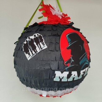Пиньята Мафия пиньята Mafia 110 см обхват Пиньята на день рождения 
Также доступ. . фото 5