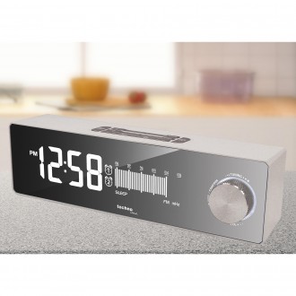 Technoline WT483 - це FM-радіоприймач, годинник з будильником та зарядний пристр. . фото 4