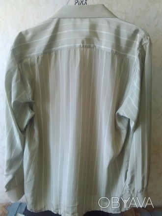 Продам мужскую шелковую рубашку в отличном состоянии, производство Турция. Длина. . фото 1