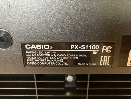 Піаніно Casio PX-S1100 Black - 23 000 грн
Стійка Casio CS-68PBKC7 - 4 000 грн
. . фото 4