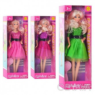 Кукла DEFA 8226 (48шт) расческа, 3 цвета, в кор-ке, 32,5-11-5,5см. . фото 1