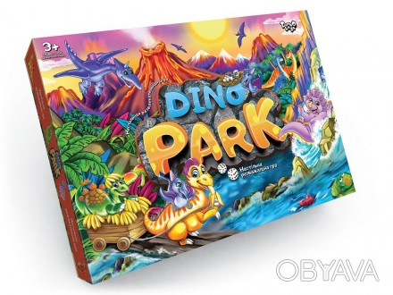 Настільна розважальна гра "Dino Park" (20). . фото 1