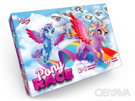 Настольная развлекательная игра "Pony Race" (10). . фото 1