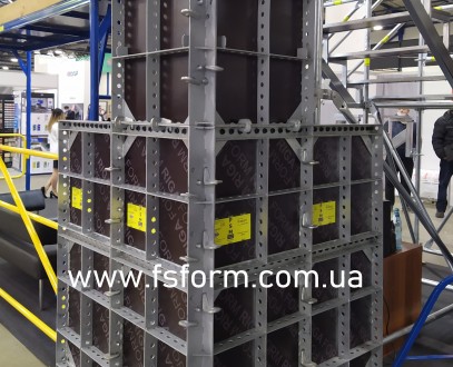 FormWork scaffolding пропонує опалубку дрібнощитову тм FS Form:
Опалубка вертик. . фото 2