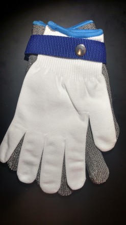 Кольчужна захисна рукавичка.
Для захисту рук від порізів під час роботи з різаль. . фото 4