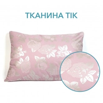 Подушка для сну 50х70, флора 
Характеристики:
Вага 750 гр (+ - 10%).;
Розміри 50. . фото 4