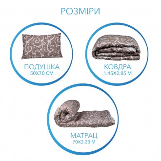 Комплект “Волонтёр” - набор в который входит: подушка, одеяло и матрас. Компактн. . фото 5