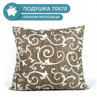 Подушка для сна 70х70 эконом , ткань поликоттон - мягкое и комфортное изделие, д. . фото 2