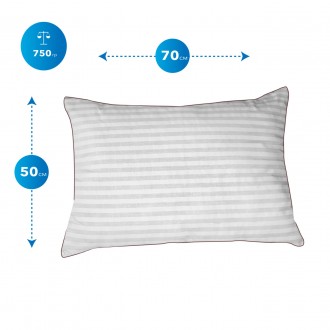 Подушка “Ніжність” 50х70 - класична подушка, м'який та комфортний виріб для гарн. . фото 5
