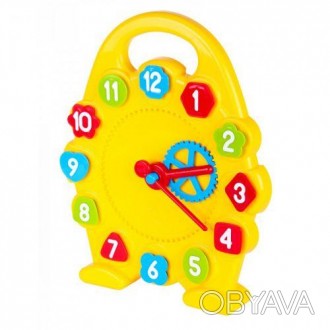 Годинники ТехноК. Годинники допоможуть малюкові навчитися визначати час. На цифе. . фото 1