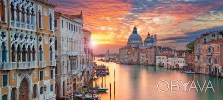 Пазлы "Закат в Венеции", 500 элементов. Развивают логическое мышление, мелкую мо. . фото 1