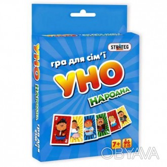 Карточная игра УНО (UNO). Колода для игры в Уно содержит карты с цифрами от 0 до. . фото 1