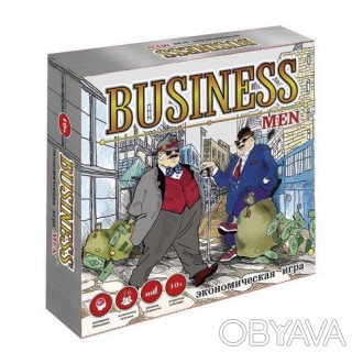 Настольная игра "BusinessMen" очень похожа на известную игру Монополия, но отлич. . фото 1