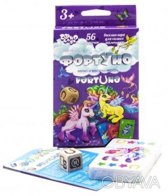 Карточная игра "ФортУно" предназначена для самых маленьких деток, возрастом от 3. . фото 1