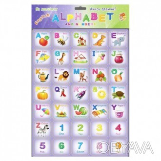 Набор магнитиков "Alphabet". С данным набором ребенок легко, в игровой форме смо. . фото 1