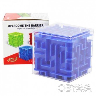 Уценка. (треснут корпус) Игра-головоломка "3D-лабиринт". Представляет собой куб,. . фото 1