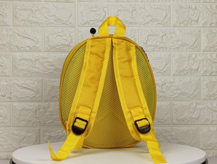 Рюкзак дитячий Божа корівка жовтий
Дитячий рюкзак із зображенням улюблених мульт. . фото 4