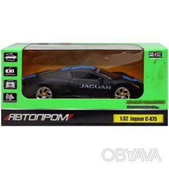 Уценка. Машина метал. 68399 (7947) (48шт/2) "АВТОПРОМ",1:32 Jaguar C-X75, 3 цвет. . фото 1
