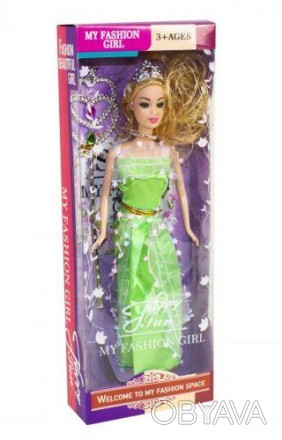 Уценка. Кукла "My fashion girl" (в зеленом) (Повреждена упаковка) Кукла "My fash. . фото 1