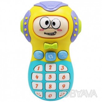 Інтерактивна іграшка "Телефон" надовго захопить дитину. Видає різноманітні звуки. . фото 1
