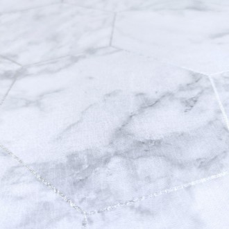 Самоклеюча плівка сірий мармур срібні соти 0,45х10м 
Плівка на самоклейці ідеаль. . фото 3