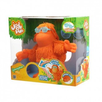 Интерактивная игрушка в виде веселого орангутанга-танцора. Поверхность игрушки в. . фото 4